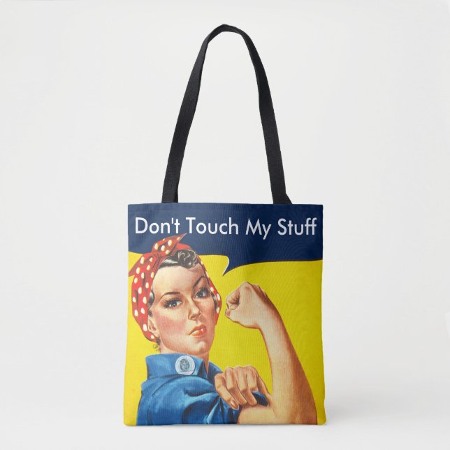 Tote Bag Rosie fait sur commande nous pouvons le faire (Devant)