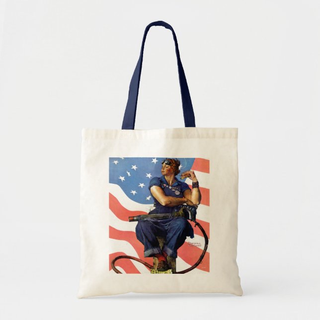 Tote Bag Rosie la riveteuse (Devant)