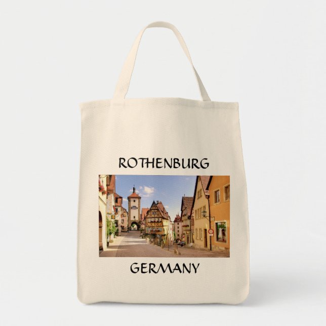 TOTE BAG ROTHENBURG, ALLEMAGNE (Devant)