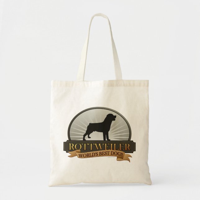 Tote Bag Rottweiler (Devant)