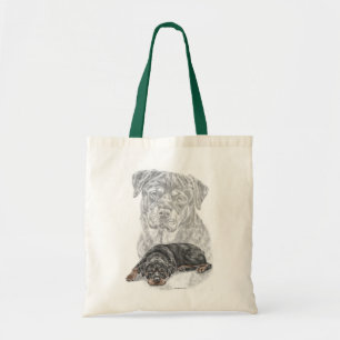 Tote Bag Rottweiler Chien Art