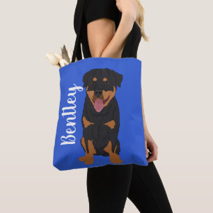 Tote Bag Rottweiler personnalisé