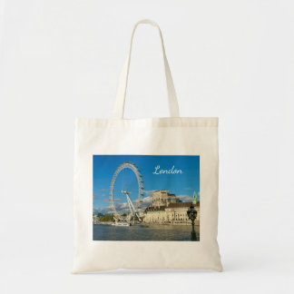 Tote Bag Roue de Ferris London Eye personnalisée et Tamise