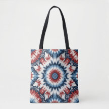 Rouge, Blanc & Bleu Tie-dye