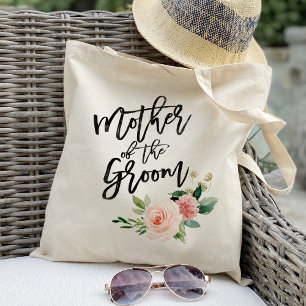 Tote Bag Rouge floral mère du marié