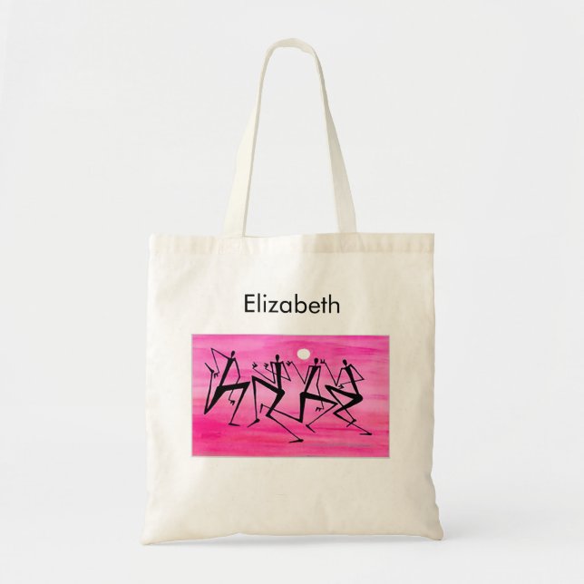Tote Bag Rouge, violet, superbe Jour ensoleillé (Devant)