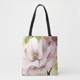 Tote Bag Rougissent les fleurs de magnolia