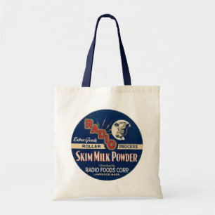 Tote Bag Roulage de qualité Radio extra Procédés Lait écail
