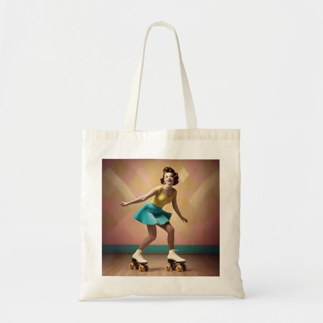 Tote Bag Rouleau à roulettes de Lady, (Devant)