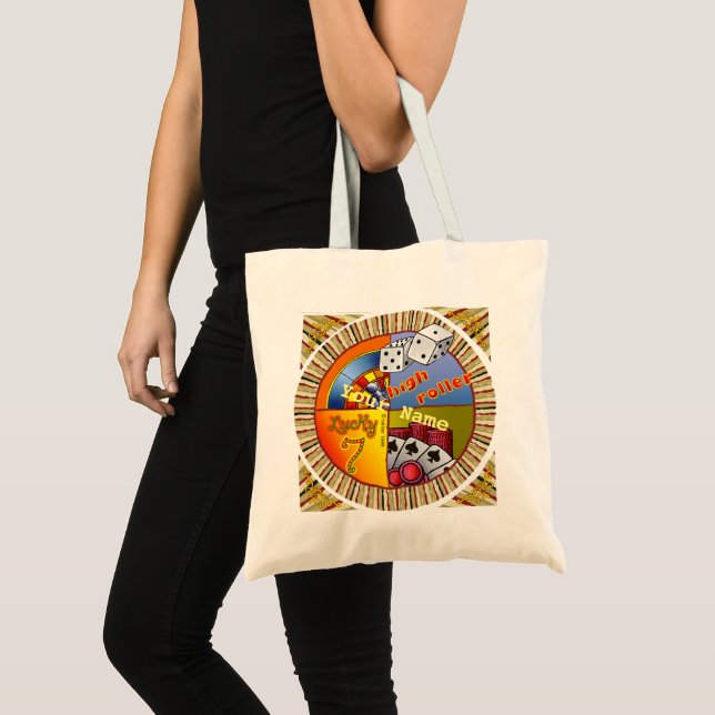 Tote Bag Roulette Chanceuse  (Devant (produit))