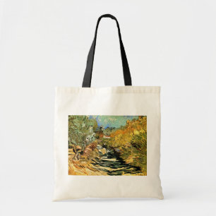 Tote Bag Route à Saint-Rémy, figure féminine de Vincent van