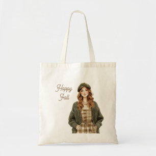 Tote Bag Roux Femme Automne Tournesol