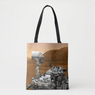 Tote Bag Rover Curiosity Du Laboratoire Scientifique Mars.