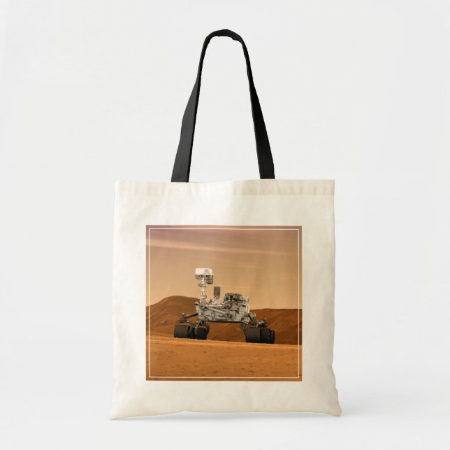 Tote Bag Rover Curiosity Du Laboratoire Scientifique Mars.  (Devant)