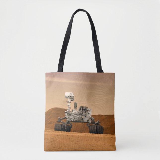 Tote Bag Rover Curiosity Du Laboratoire Scientifique Mars.  (Devant)