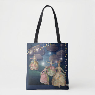 Tote Bag Royals français dansant sous les lumières de