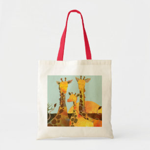 Tote Bag Royaume de Giraffe en Afrique