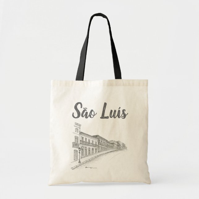 Tote Bag Rua 28 de Julho, São Luís, Brésil (Devant)