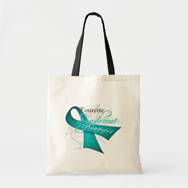 Tote Bag Ruban à défilement - Sensibilisation au syndrome d (Devant)
