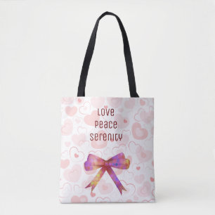 Tote Bag Ruban brillant et embellissant