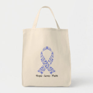 Tote Bag Ruban de conscience de bigorneau d'espoir