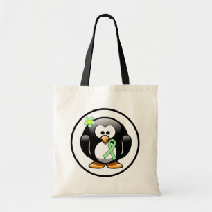 Tote Bag Ruban vert clair