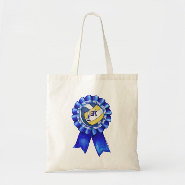 Tote Bag Rubans de volleyball 1er (Devant)