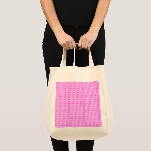 Tote Bag Rubans du cancer du sein (Devant (produit))