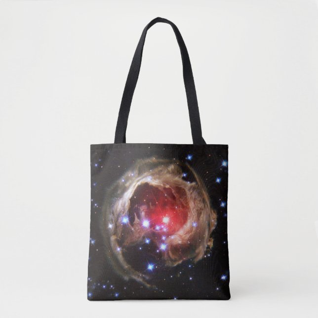 Tote Bag Ruby Red Supergigantesque étoile poussière (Devant)