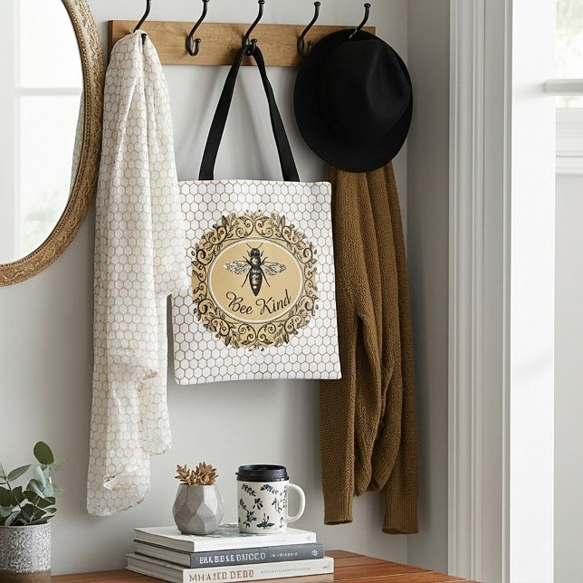 Tote Bag Ruche de miel gentille (Créateur téléchargé)