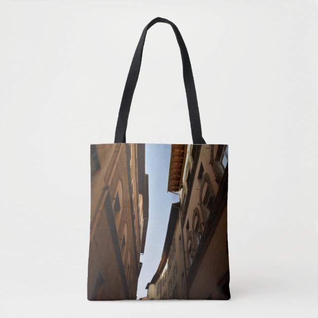 Tote Bag Rue baignée de soleil (Devant)