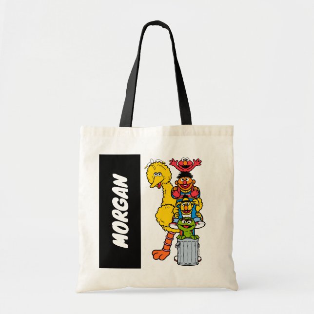 Tote Bag Rue Sésame | Ajouter Votre Nom (Devant)