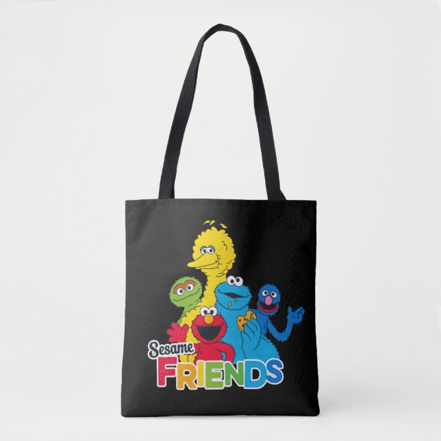 Tote Bag Rue Sésame | Amis sésame (Devant)