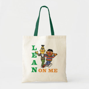 Tote Bag Rue Sésame Bert & Ernie Lean sur moi