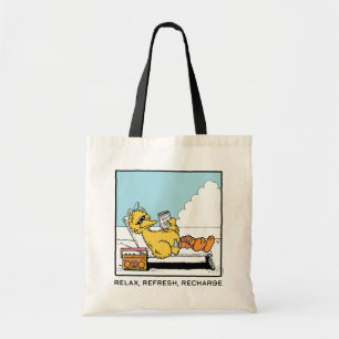Tote Bag Rue Sésame   Big Bird Relax Refresh Recharge