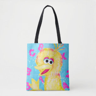 Tote Bag Rue Sésame   Big Bird Waving