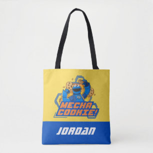 Tote Bag Rue Sésame Cookie Monster Ajouter un nom