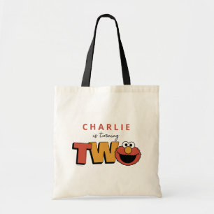 Tote Bag Rue Sésame   Elmo - Deuxième anniversaire