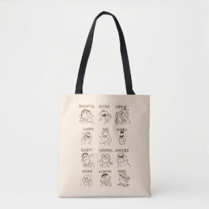 Tote Bag Rue Sésame Émotions et sentiments