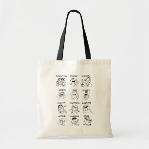 Tote Bag Rue Sésame Émotions et sentiments