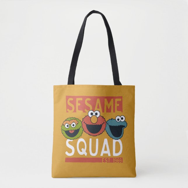 Tote Bag Rue Sésame - Escadron Sésame (Devant)