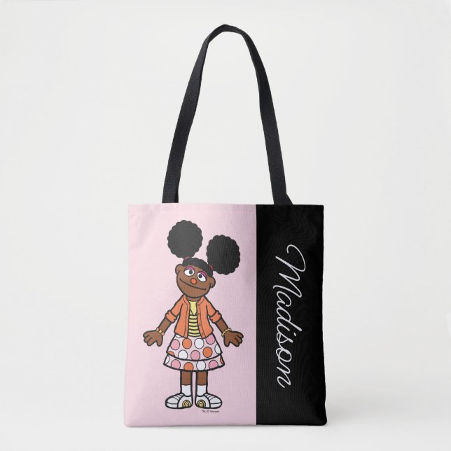 Tote Bag Rue Sésame | Gabrielle Ajouter Votre Nom (Devant)