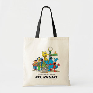 Tote Bag Rue Sésame Le plus grand enseignant du monde