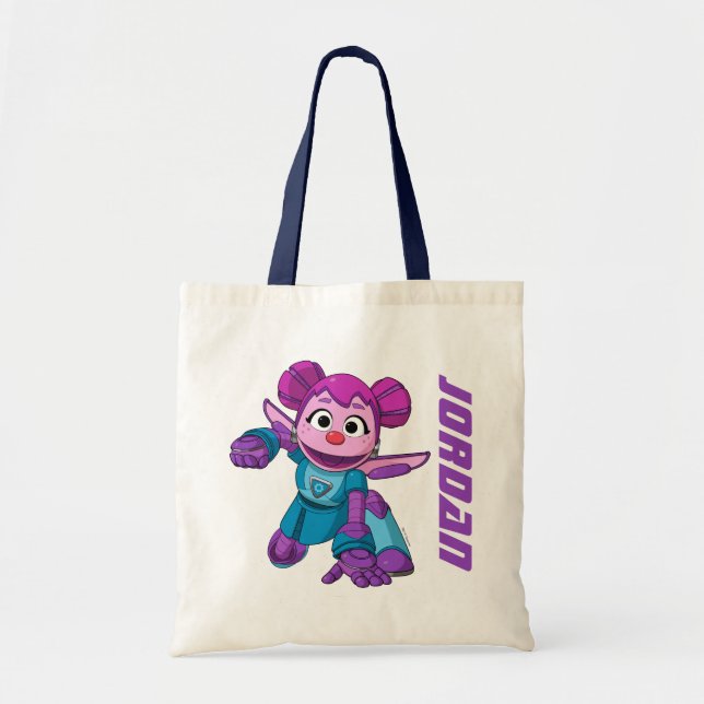 Tote Bag Rue Sésame | Méca Builders Abby Ajouter Votre Nom (Devant)
