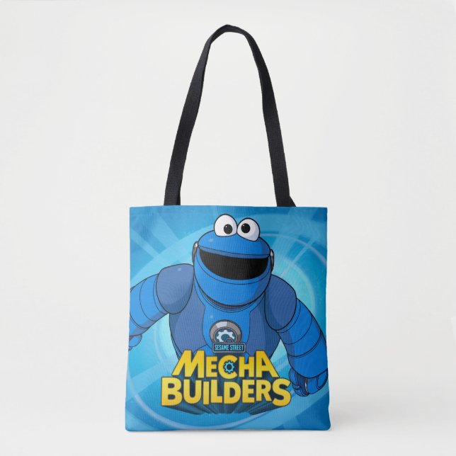 Tote Bag Rue Sésame | Méca Builders Cookie In Action (Devant)