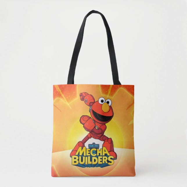 Tote Bag Rue Sésame | Mécaniciens Elmo (Devant)
