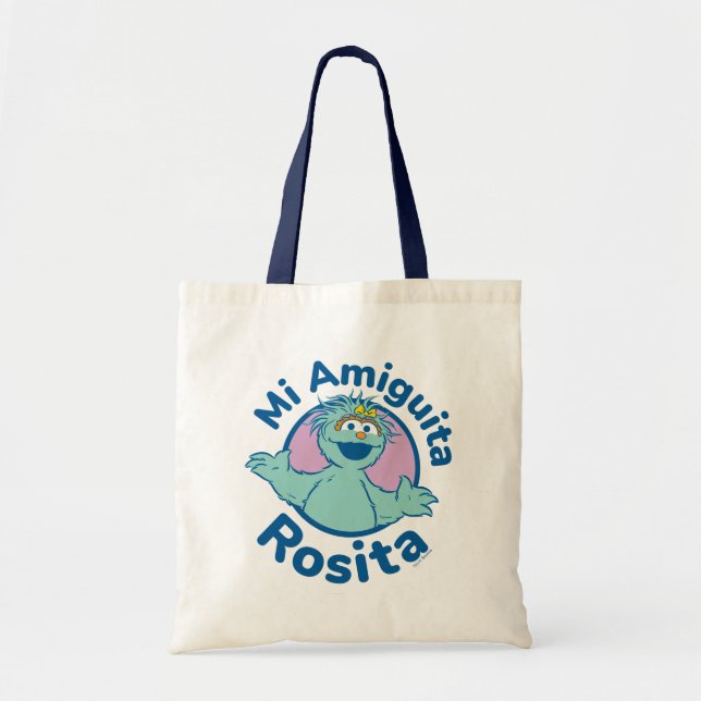 Tote Bag Rue Sésame | Mi Amiguita Rosita (Devant)