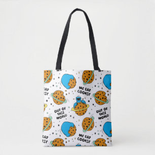 Tote Bag Rue Sésame Monstre de cookies hors de ce monde