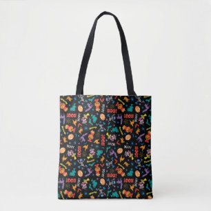 Tote Bag Rue Sésame Motif d'Halloween