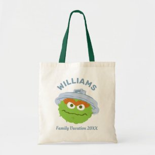 Tote Bag Rue Sésame   Oscar le Grouch Famille Vacances